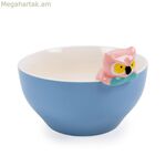 Versa կապույտ ճենապակյա աման 16 X 9,7 X 14 սմ բու