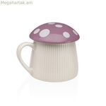 Կափարիչով բաժակ Versa Purple Mushroom