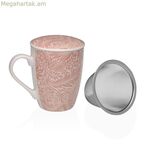 Թեյի բաժակ ֆիլտրով Versa Pink