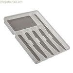 Դանակ-պատառաքաղի կազմակերպիչ Kozina սպիտակ պլաստիկ 32,5 x 40 x 5 սմ