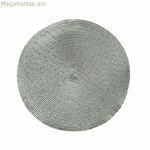 Սեղանի գորգ Lifetime Basics արծաթագույն Ø 38 սմ