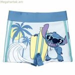 Boys Swim Shorts Stitch Blue 10 Years