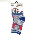 Socks Spidey Blue 23-26 5 pairs