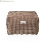 Travel Vanity Case Versa Corduroy Khaki Polyester 12 x 16 x 24 cm