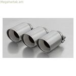 Exhaust Pipe Remus 0036 70SGR Stainless steel 3 uds Ø 10,2 cm