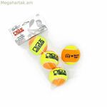 Թենիսի գնդակներ Nox 3 Pro Titanium Beach YW դեղին