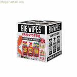 Մաքրող հավաքածու՝ մեծ անձեռոցիկներ 1 լ