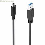 USB մալուխ Aisens A107-0860 սև 2 մ (1 հատ)