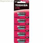 Վերալիցքավորվող մարտկոցներ Toshiba 27A 12 V (5 հատ)