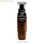 Կրեմ-դիմահարդարման հիմք NYX T Stop T Stop խորը ընկույզի երանգով 30 մլ