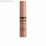 Շրթունքների փայլ NYX Butter Gloss Beige Madeleine 8 մլ
