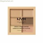 Դիմահարդարման հավաքածու NYX Conceal Correct Contour 1,5 գ 6 x 1,5 գ պալիտրա