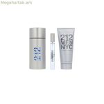 Տղամարդու օծանելիքի հավաքածու Carolina Herrera 212 NYC MEN 3 հատ