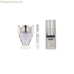 Տղամարդկանց օծանելիքի հավաքածու Paco Rabanne INVICTUS 3 հատ