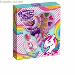 Մանկական դիմահարդարման հավաքածու Unicorn Love Bi Lollipop EDT 9 հատ