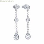 Կանացի ականջօղեր Diamonfire 6220811082 3 սմ