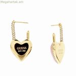 Կանացի ականջօղեր Guess JUBE04203JWYGPKT-U 1,5 սմ