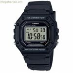 Տղամարդու ժամացույց Casio W-218H-1AVEF սև