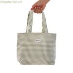 Կանացի ձեռքի պայուսակ Versa Vichy կանաչ 9 x 22 x 23 սմ