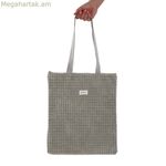 Կանացի ձեռքի պայուսակ Versa Corduroy կապույտ 40 x 33 սմ