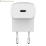 Պատի լիցքավորիչ Belkin WCA006VFWH սպիտակ 20 Վտ