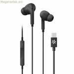 Ականջակալներ Celly UP1200TYPECBK սև