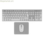 Ստեղնաշար և մկնիկ Tacens 6ZENITHWES սպիտակ իսպանական Qwerty (3 հատ)