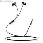 Ականջակալներ միկրոֆոնի կոնտակտով, սև