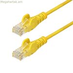 FTP Կատեգորիա 6 Կոշտ Ցանցային Մալուխ Startech N6PAT300CMYLS Դեղին 3 մ