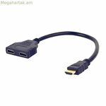 HDMI-ից կրկնակի HDMI ադապտեր GEMBIRD DSP-2PH4-04 սև