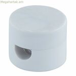 Մալուխի պահիչ F-line սպիտակ պլաստիկ 5 հատ