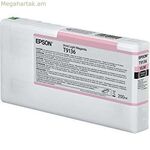 Բնօրինակ թանաքային փամփուշտ Epson T9136 Vivid Light Magenta թանաքային փամփուշտ (200 մլ) Light Magenta