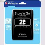 Արտաքին կոշտ սկավառակ Verbatim STORE 'N' GO 2 ՏԲ SSD