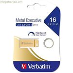 Pendrive Verbatim Metal Executive Golden 16 ԳԲ