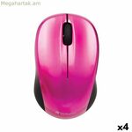 Անլար մկնիկ Verbatim GO NANO սև ֆուքսիա 1600 dpi (4 հատ)