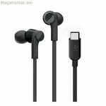 Ականջակալներ միկրոֆոնով Belkin G3H0002btBLK սև