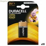 Ալկալային մարտկոց DURACELL 9 V 6LR61 (10 հատ)
