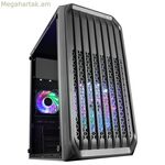 ATX կիսաաշտարակային տուփ Mars Gaming MCS2 սև