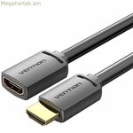 HDMI օդափոխման մալուխ AHCBI սև 3 մ