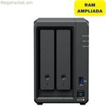 NAS ցանցային պահեստ Synology DS725+/16G սև, չորս միջուկանի