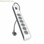 Power Socket - 6 Sockets with Switch Belkin BSV603vf2M