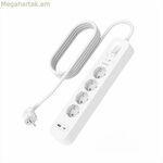 4-socket plugboard with power switch Belkin SRB001VF2M (2 m)