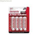 Batteries Aiwa AALR6 4UD 1,5 V AA LR6 (12 Units)