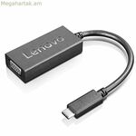 USB C to VGA Adapter Lenovo 4X90M42956