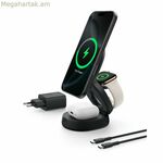 Cordless Charger Belkin WIZ034KQBK Black