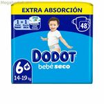 Միանգամյա օգտագործման անձեռոցիկներ Dodot Etapas Extra 6 (48 միավոր)