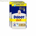 Միանգամյա օգտագործման տակդիրներ Dodot Sensitive Extra 3 6-10 կգ (112 միավոր)
