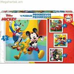 Կրթական հանելուկ Միկի և ընկերներ (25 + 20 + 16 + 12 հատ)