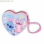 Ուսի պայուսակ՝ կարված վարդագույն 15,0 x 14,0 x 4,0 սմ