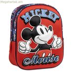 Դպրոցական պայուսակ Միկի Մաուս կարմիր 25,0 x 31,0 x 10,0 սմ